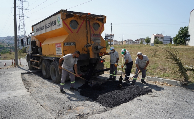 Fen işleri ekiplerinin saha çalışmaları sürüyor