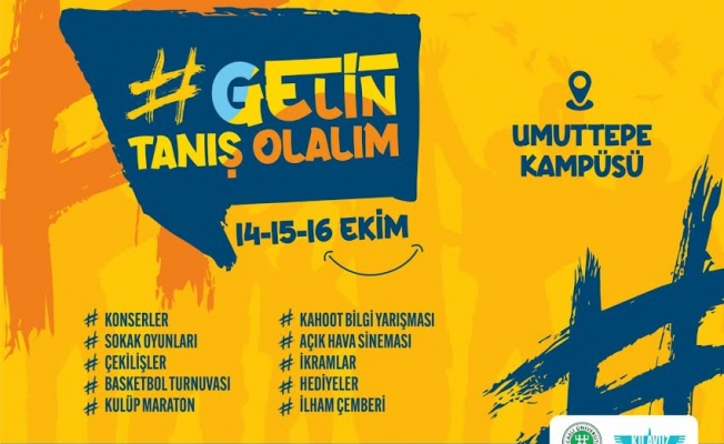 KOÜlü gençler ‘Gelin Tanış Olalım