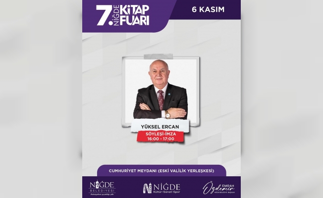 Yüksel Ercan, Niğde kitap fuarında