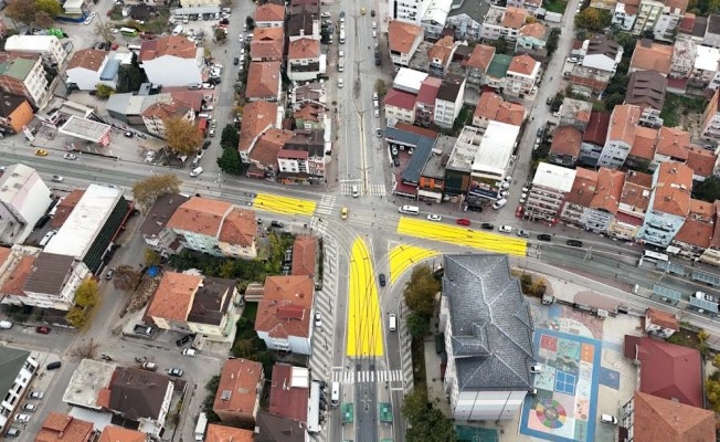 Tramvay hattında yaya güvenliği için önemli çalışma